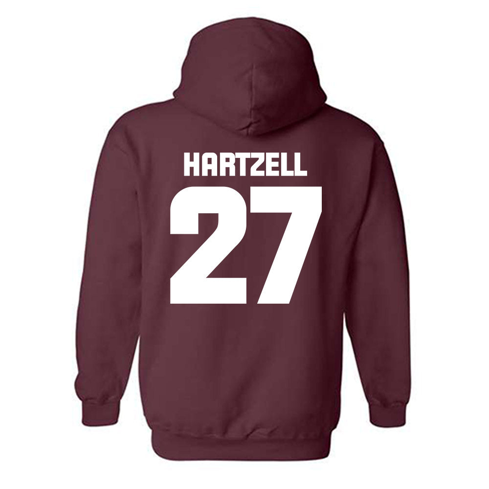 Colgate - NCAA Men's Lacrosse : Johnny Hartzell - Classic Shersey Hooded Sweatshirt-1