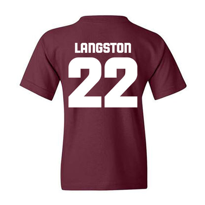 Colgate - NCAA Football : Kenny Langston - Classic Shersey Youth T-Shirt-1