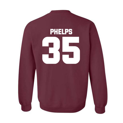 Colgate - NCAA Football : Connor Phelps - Classic Shersey Crewneck Sweatshirt-1