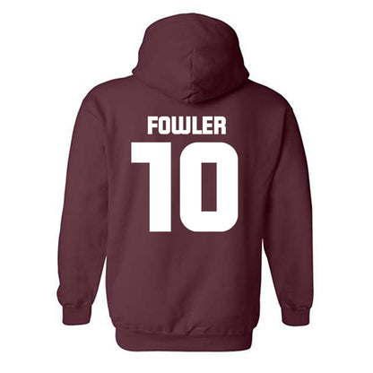 Colgate - NCAA Men's Lacrosse : Freddy Fowler - Classic Shersey Hooded Sweatshirt-1