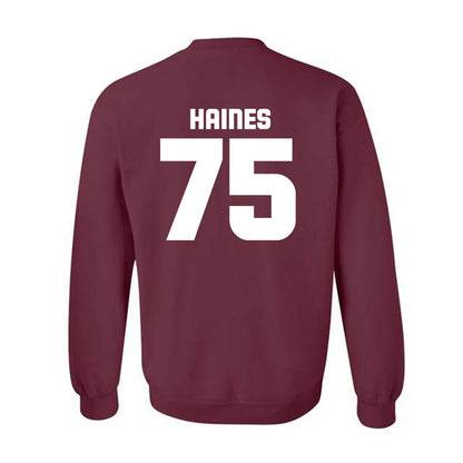Colgate - NCAA Football : Gabriel Haines - Classic Shersey Crewneck Sweatshirt-1