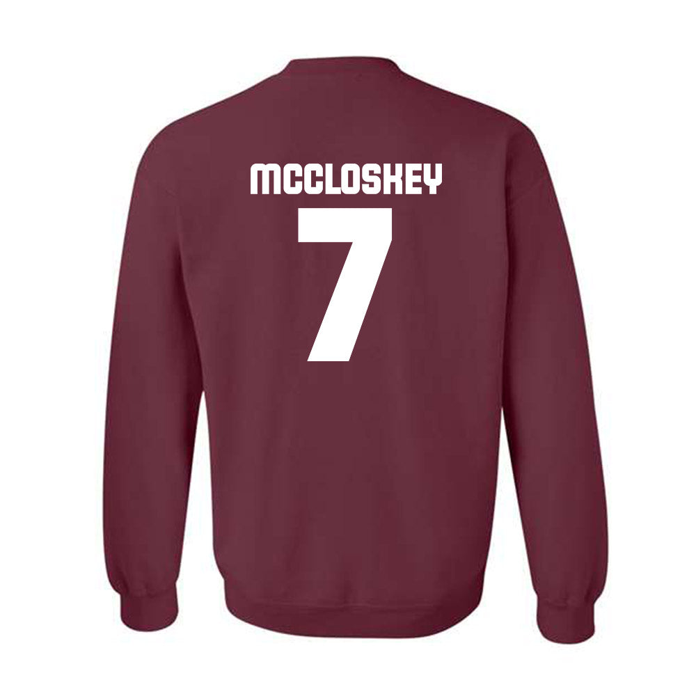 Colgate - NCAA Women's Soccer : Ava McCloskey - Classic Shersey Crewneck Sweatshirt-1