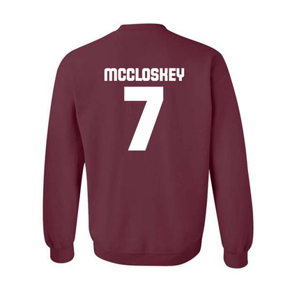 Colgate - NCAA Women's Soccer : Ava McCloskey - Classic Shersey Crewneck Sweatshirt-1