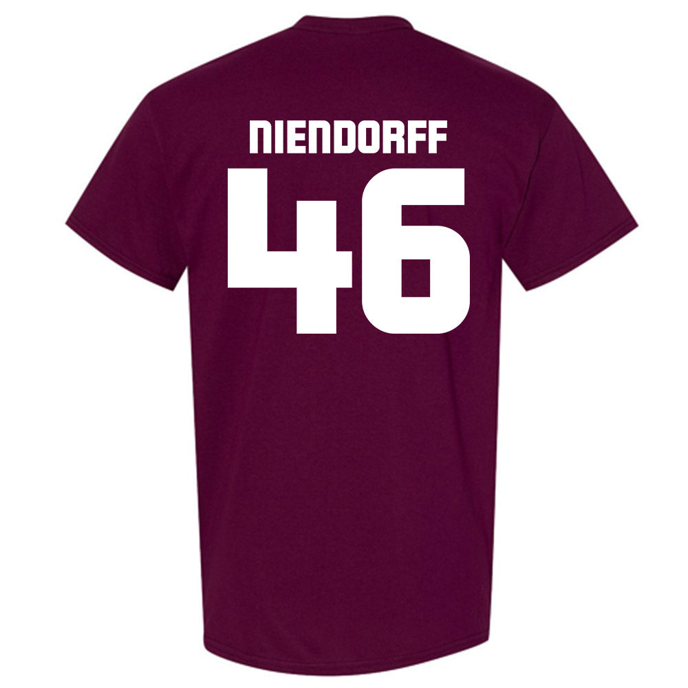 Colgate - NCAA Football : Hal Niendorff - Classic Shersey T-Shirt-1