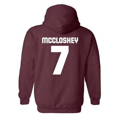 Colgate - NCAA Women's Soccer : Ava McCloskey - Classic Shersey Hooded Sweatshirt-1