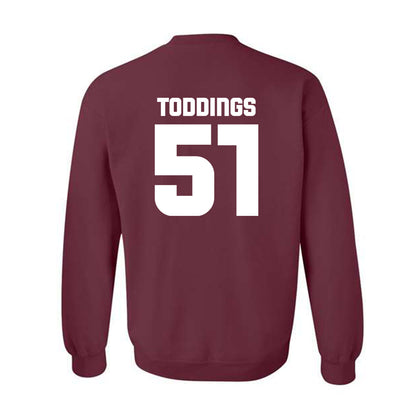 Colgate - NCAA Football : Cole Toddings - Classic Shersey Crewneck Sweatshirt-1