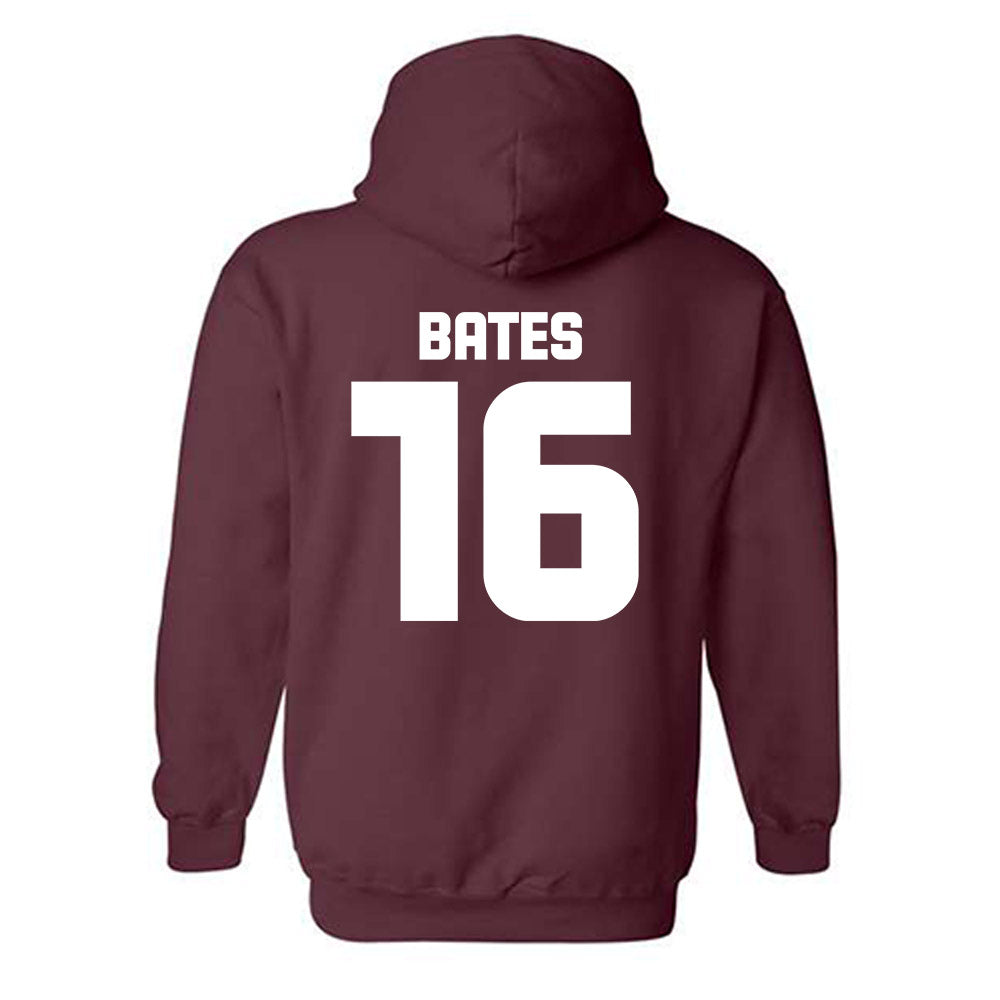 Colgate - NCAA Football : Ricky Bates - Classic Shersey Hooded Sweatshirt-1