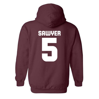 Colgate - NCAA Football : Jariyah Sawyer - Classic Shersey Hooded Sweatshirt-1