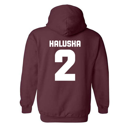 Colgate - NCAA Softball : Lily Haluska - Classic Shersey Hooded Sweatshirt-1