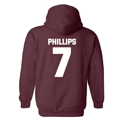 Colgate - NCAA Football : Kameron Phillips - Classic Shersey Hooded Sweatshirt-1