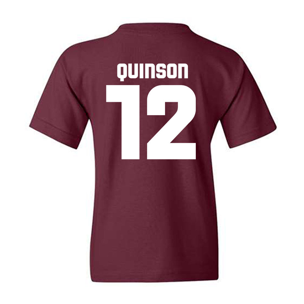 Colgate - NCAA Men's Lacrosse : Casey Quinson - Classic Shersey Youth T-Shirt-1