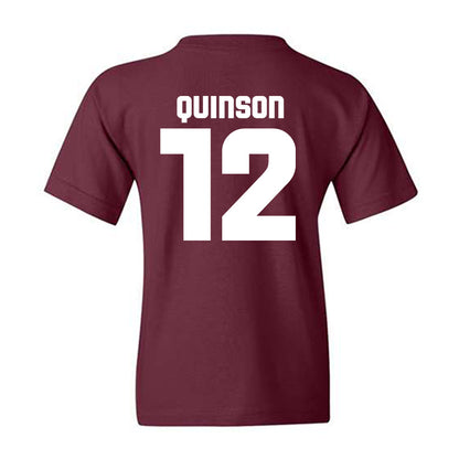  Colgate - NCAA Men's Lacrosse : Casey Quinson - Classic Shersey Youth T-Shirt-1