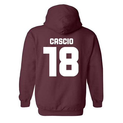 Colgate - NCAA Softball : Mia Cascio - Classic Shersey Hooded Sweatshirt-1