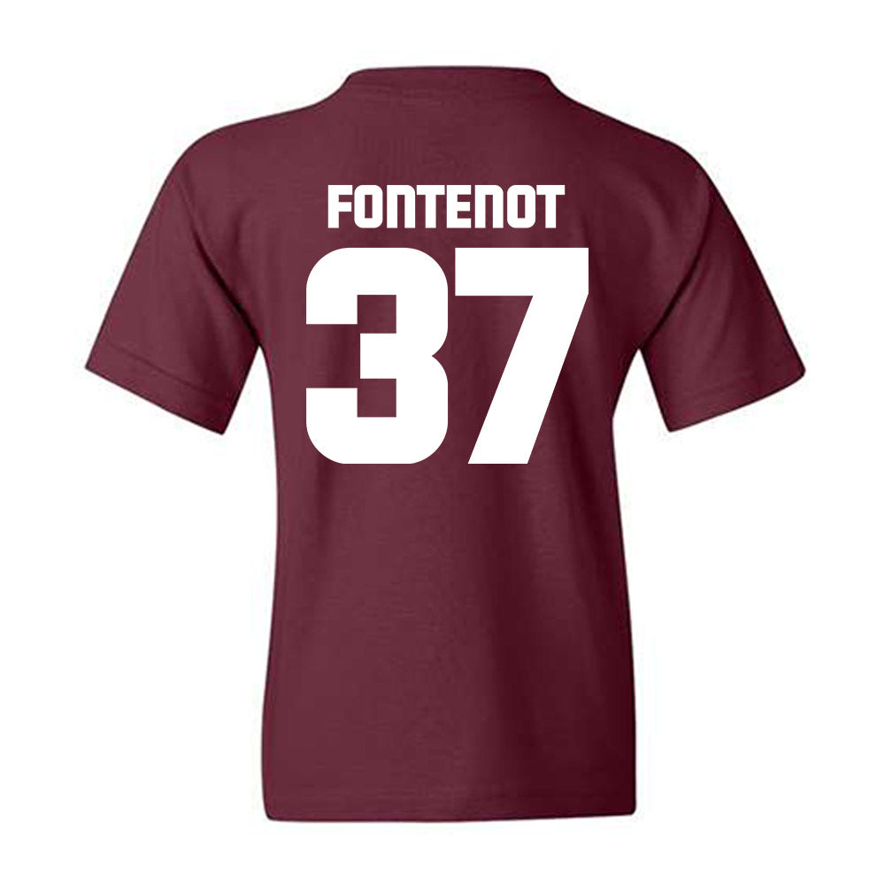 Colgate - NCAA Football : Tyler Fontenot - Classic Shersey Youth T-Shirt-1