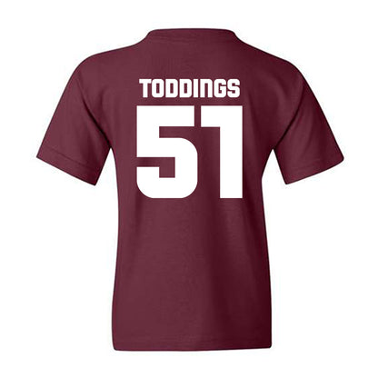 Colgate - NCAA Football : Cole Toddings - Classic Shersey Youth T-Shirt-1