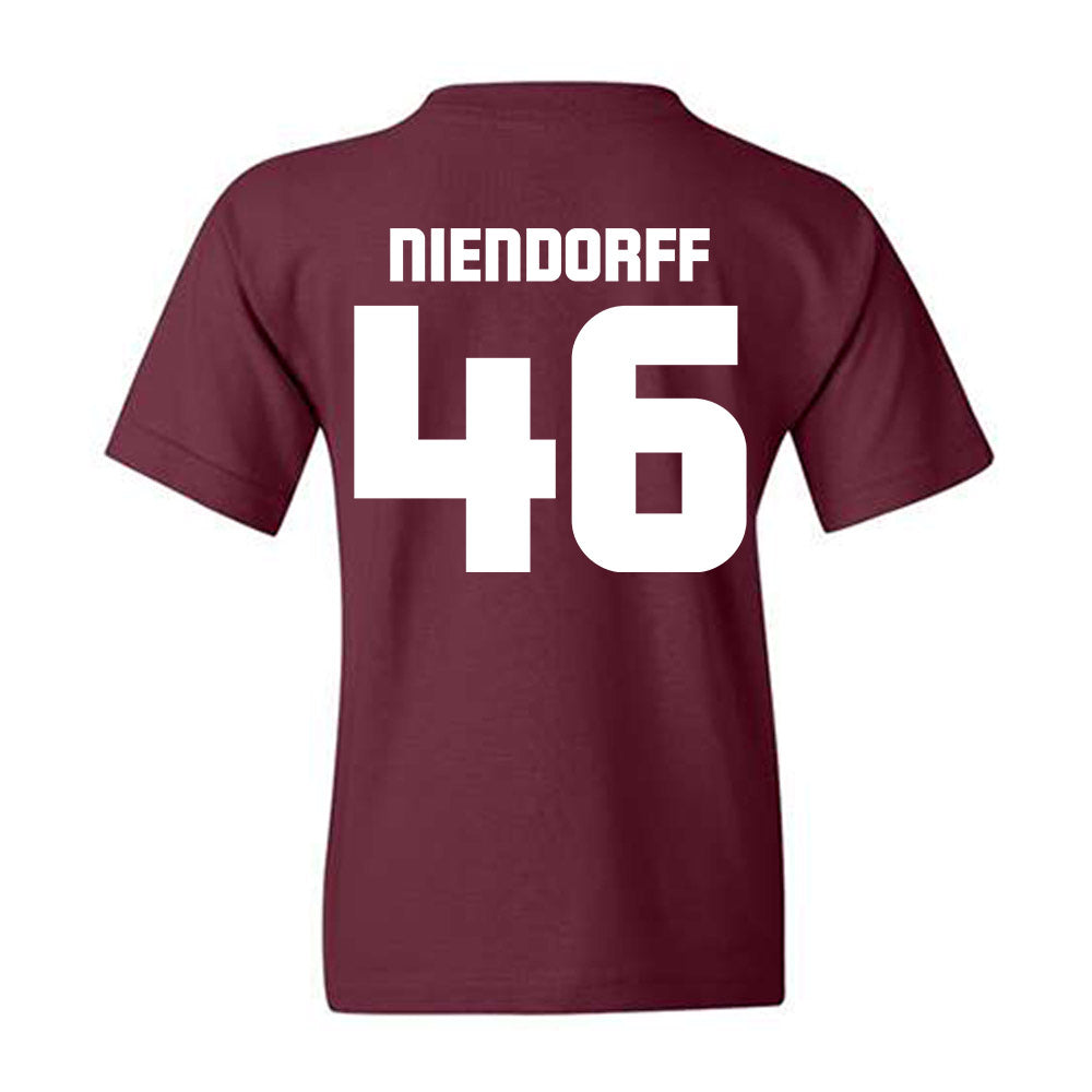 Colgate - NCAA Football : Hal Niendorff - Classic Shersey Youth T-Shirt-1
