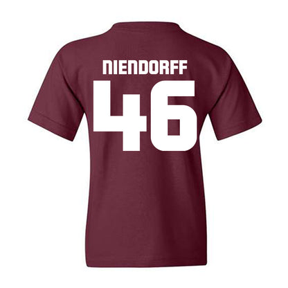 Colgate - NCAA Football : Hal Niendorff - Classic Shersey Youth T-Shirt-1