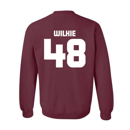 Colgate - NCAA Football : Carson Wilkie - Classic Shersey Crewneck Sweatshirt-1