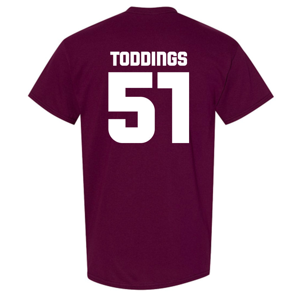 Colgate - NCAA Football : Cole Toddings - Classic Shersey T-Shirt-1