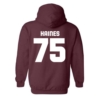 Colgate - NCAA Football : Gabriel Haines - Classic Shersey Hooded Sweatshirt-1