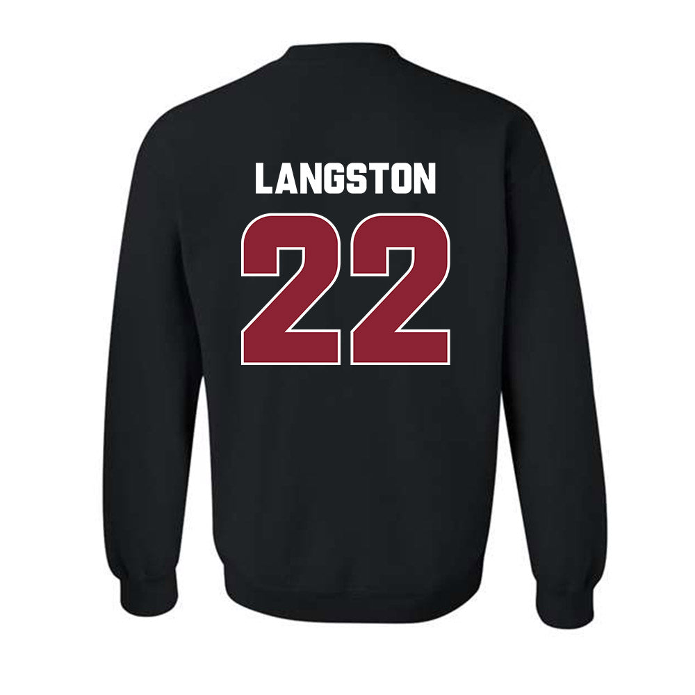 Colgate - NCAA Football : Kenny Langston - Crewneck Sweatshirt-1