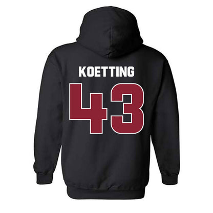 Colgate - NCAA Football : Jeb Koetting - Hooded Sweatshirt-1