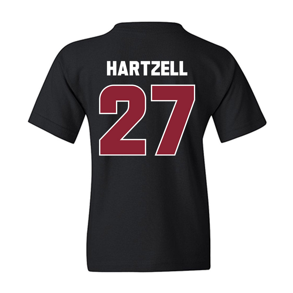 Colgate - NCAA Men's Lacrosse : Johnny Hartzell - Youth T-Shirt-1