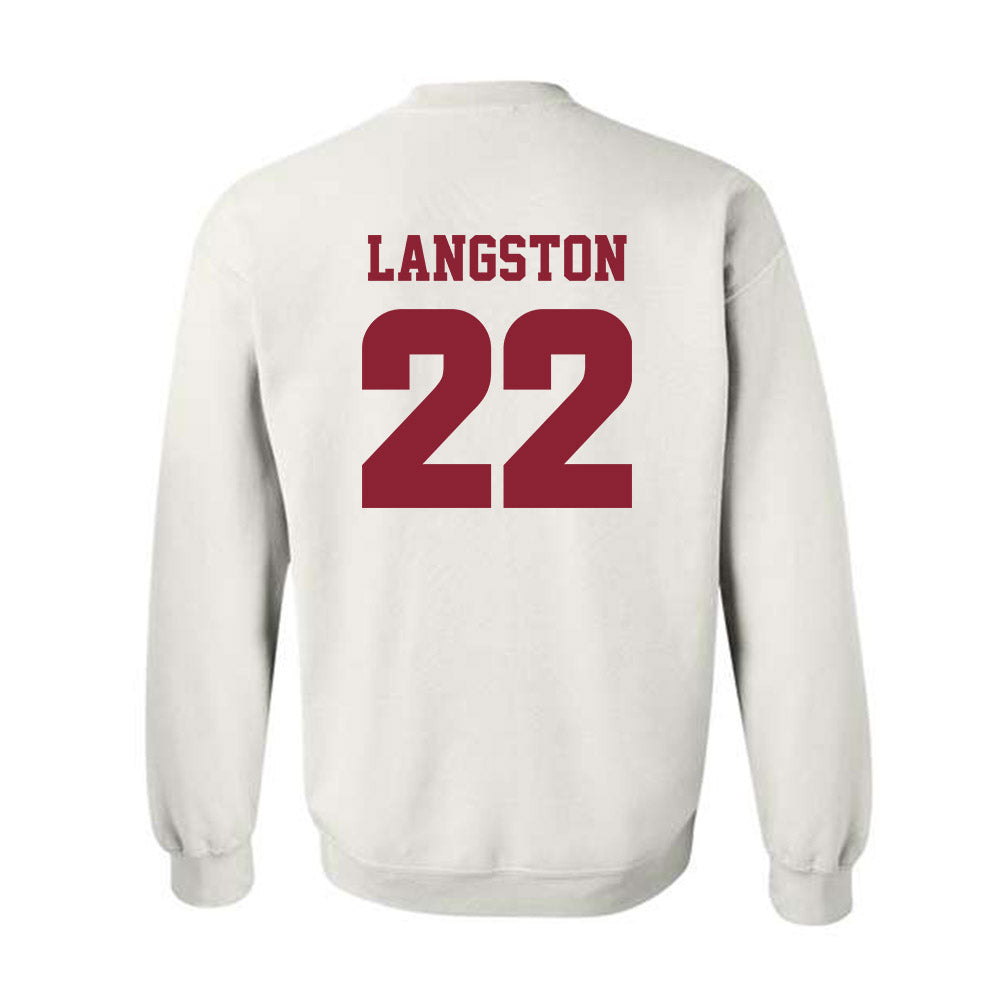 Colgate - NCAA Football : Kenny Langston - Crewneck Sweatshirt-1