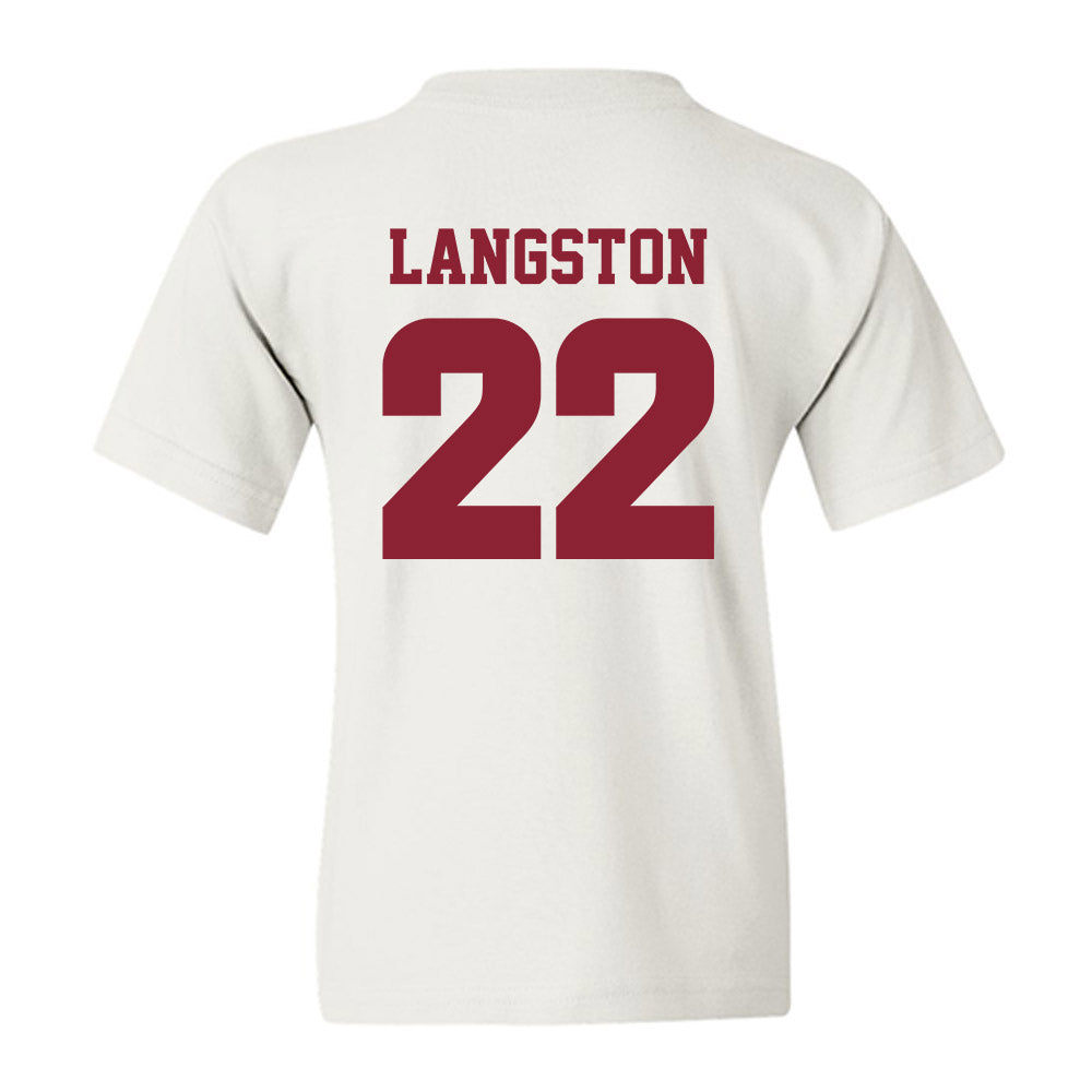 Colgate - NCAA Football : Kenny Langston - Youth T-Shirt-1