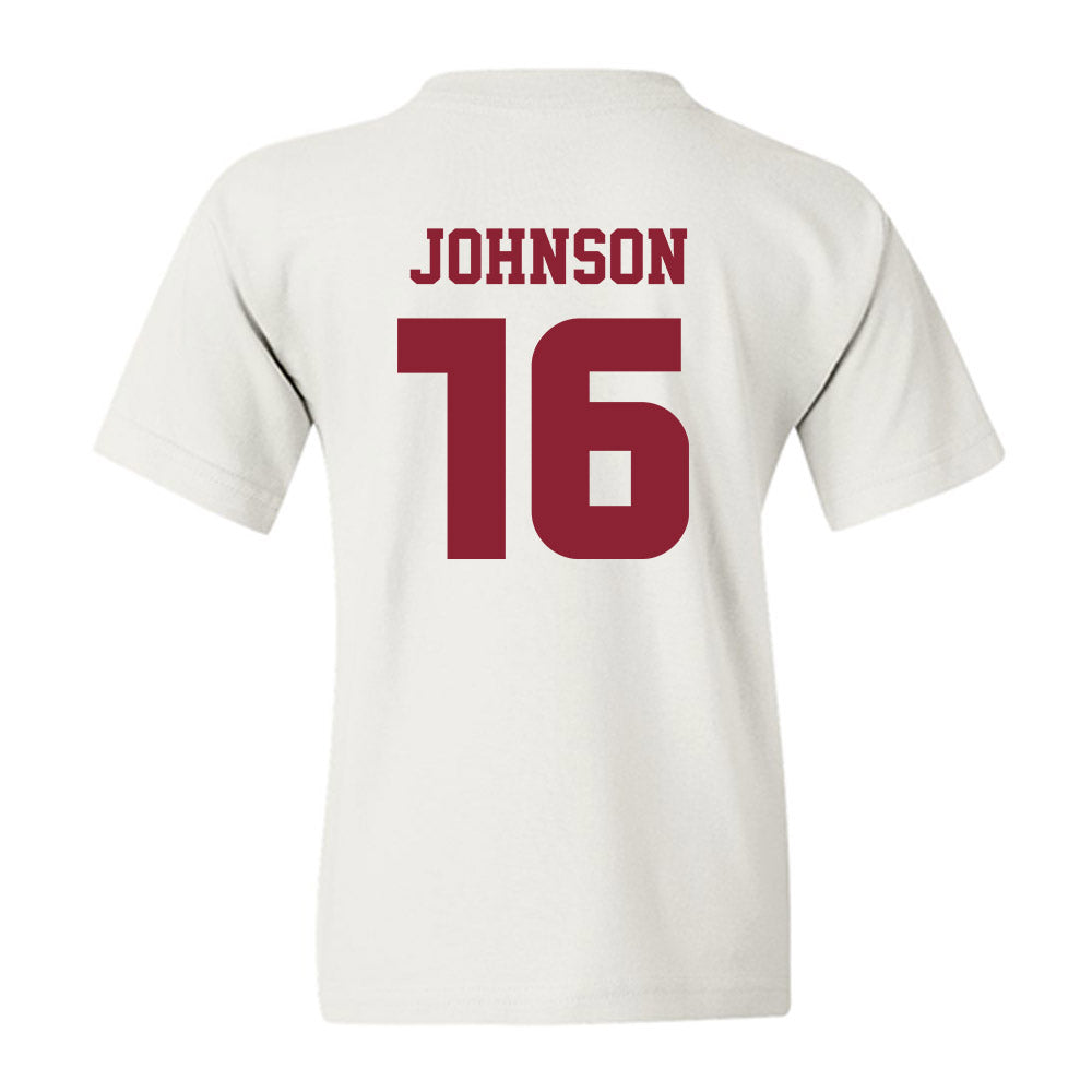 Colgate - NCAA Football : Jaydon Johnson - Youth T-Shirt-1