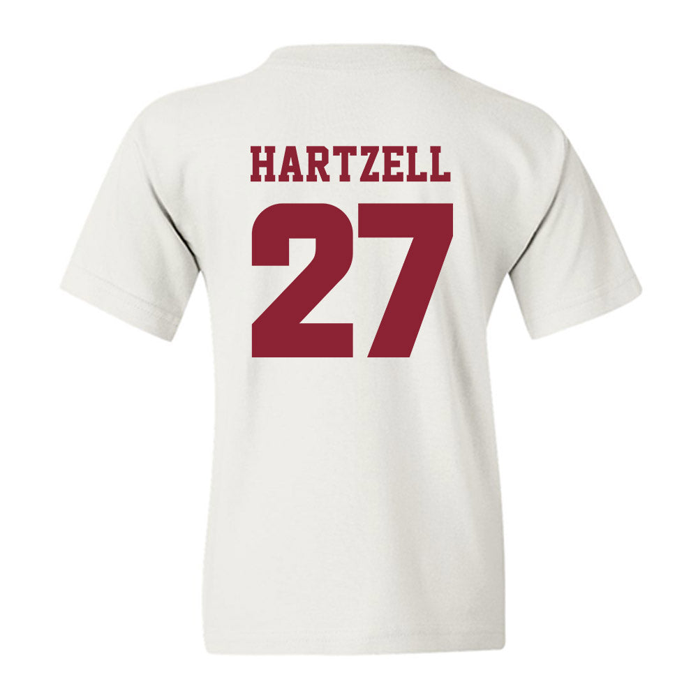 Colgate - NCAA Men's Lacrosse : Johnny Hartzell - Youth T-Shirt-1
