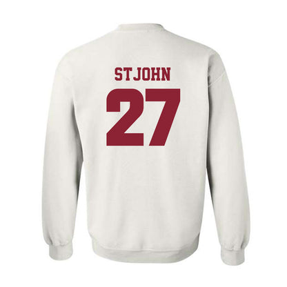 Colgate - NCAA Men's Soccer : Alex StJohn - Crewneck Sweatshirt-1