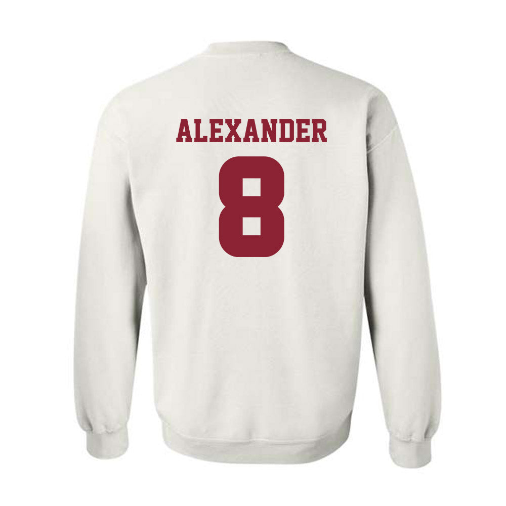 Colgate - NCAA Football : Kaleb Alexander - Crewneck Sweatshirt-1