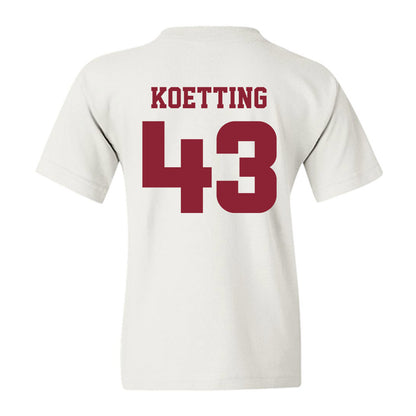 Colgate - NCAA Football : Jeb Koetting - Youth T-Shirt-1