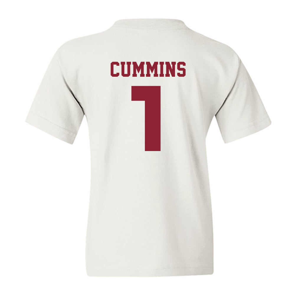  - NCAA Men's Basketball : Brady Cummins - Youth T-Shirt-1