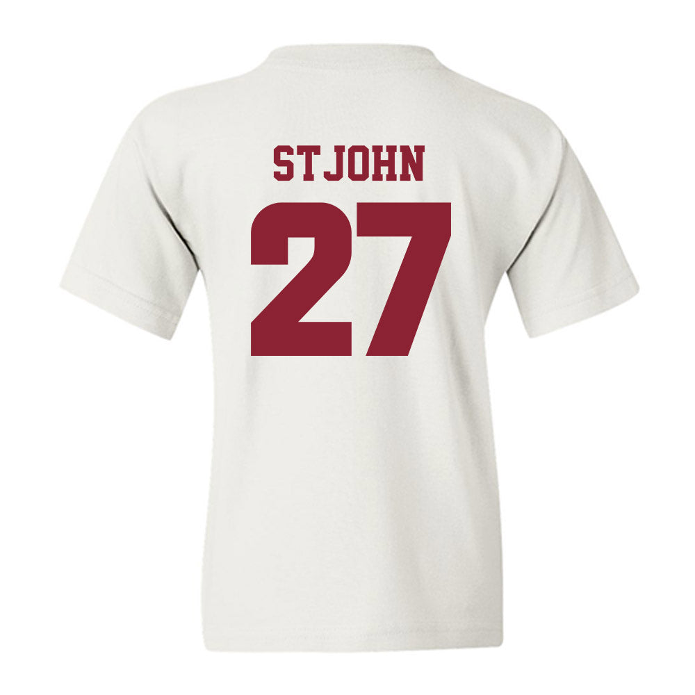 Colgate - NCAA Men's Soccer : Alex StJohn - Youth T-Shirt-1