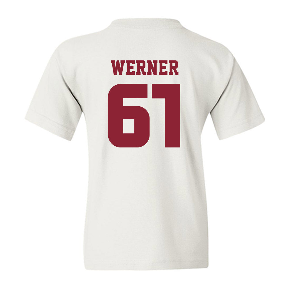 Colgate - NCAA Football : Dominic Werner - Youth T-Shirt-1