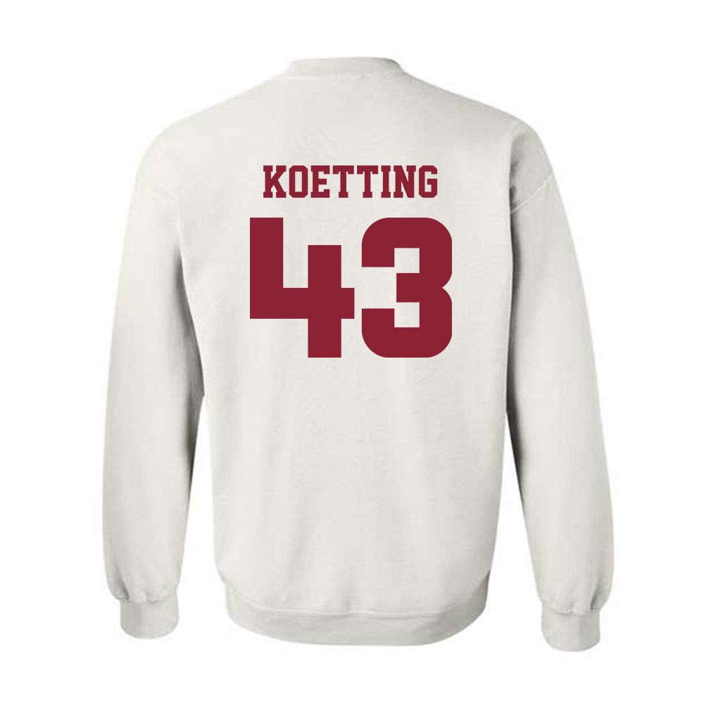 Colgate - NCAA Football : Jeb Koetting - Crewneck Sweatshirt-1