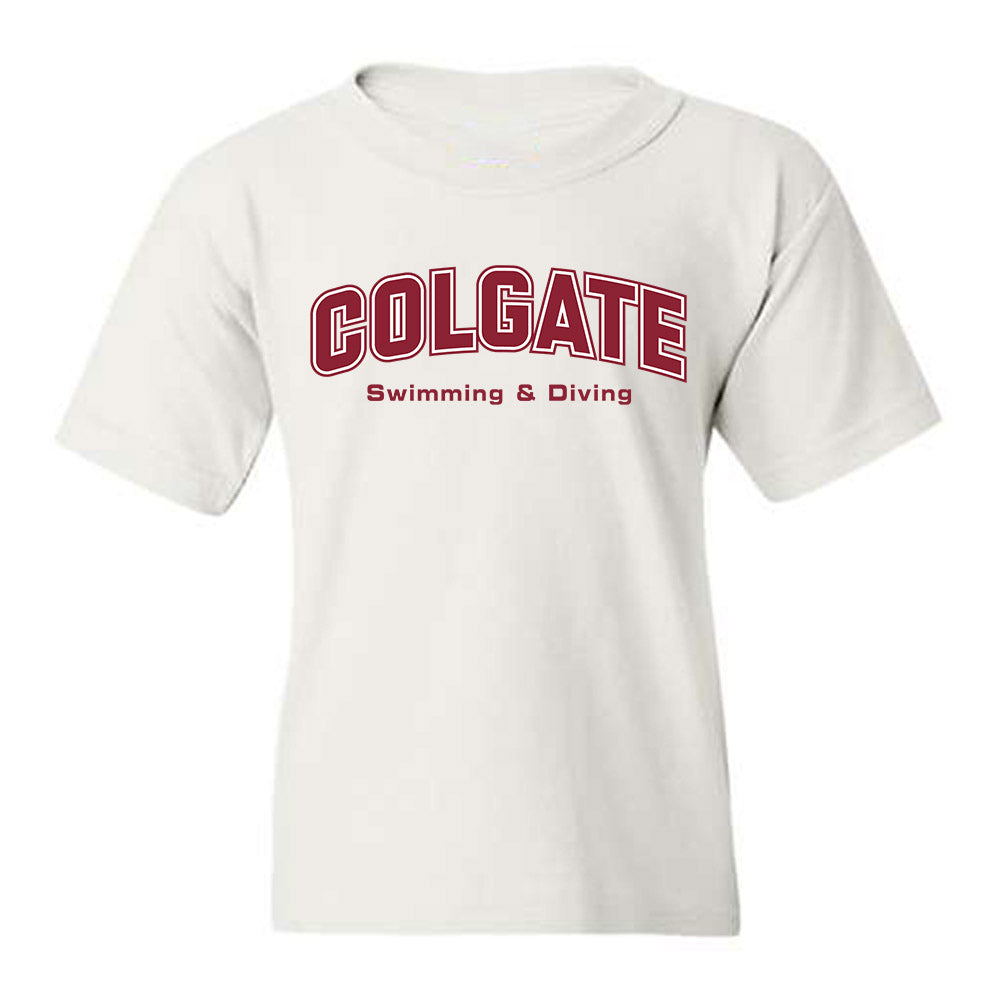 Colgate - NCAA Women's Swimming & Diving : Jayne Mansukani - Youth T-Shirt-0