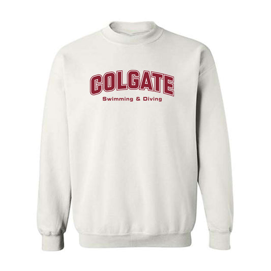 Colgate - NCAA Women's Swimming & Diving : Jayne Mansukani - Crewneck Sweatshirt-0