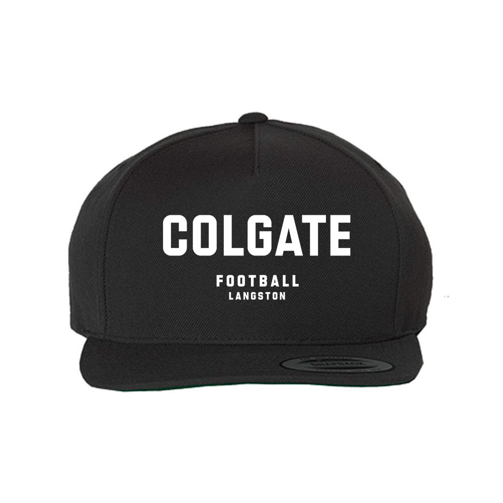 Colgate - NCAA Football : Kenny Langston - Snapback Hat-0