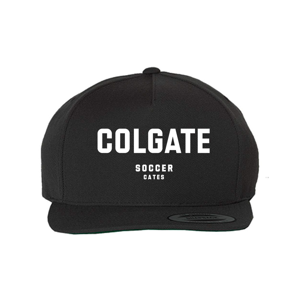 Colgate - NCAA Men's Soccer : Connor Cates - Snapback Hat-0
