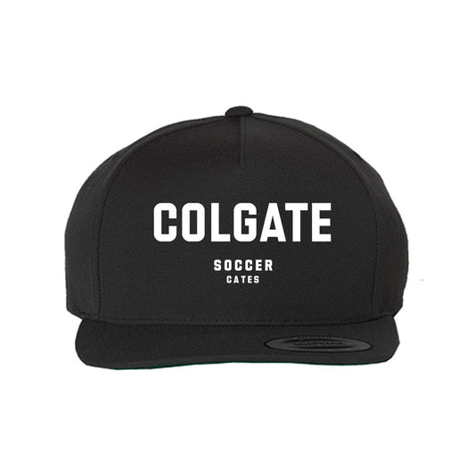 Colgate - NCAA Men's Soccer : Connor Cates - Snapback Hat-0