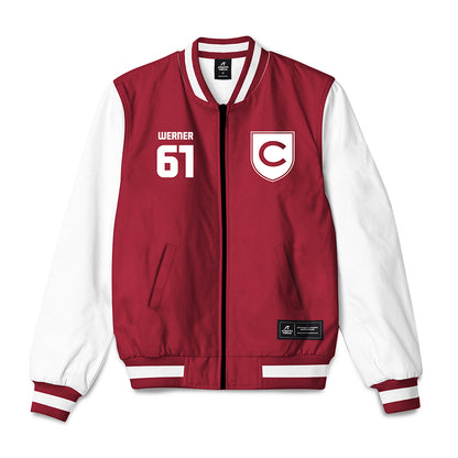 Colgate - NCAA Football : Dominic Werner - Bomber Jacket-0