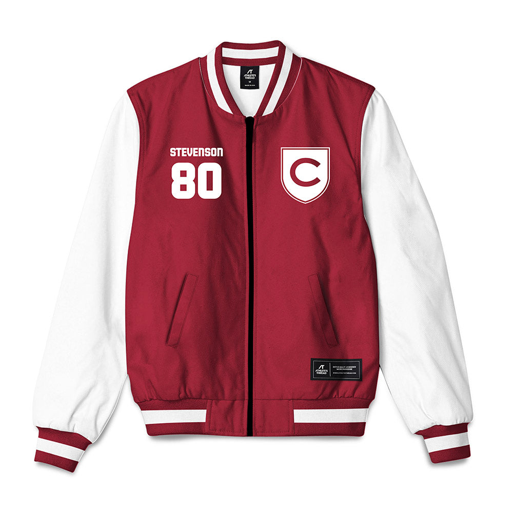 Colgate - NCAA Football : Michael Stevenson - Bomber Jacket-0