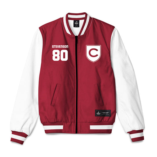 Colgate - NCAA Football : Michael Stevenson - Bomber Jacket-0