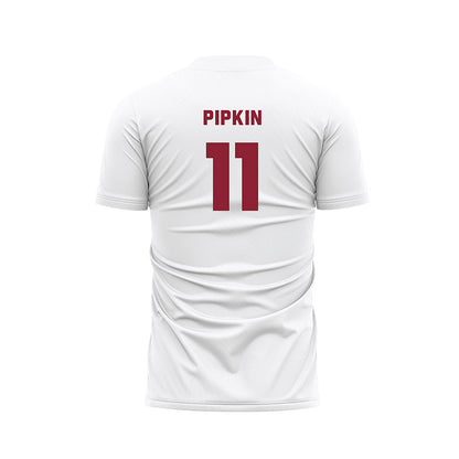 Colgate - NCAA Men's Soccer : Blake Pipkin - White Soccer Jersey-1