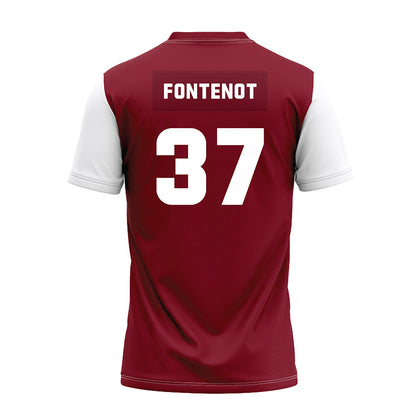 Colgate - NCAA Football : Tyler Fontenot - Maroon Premium Football Jersey-1