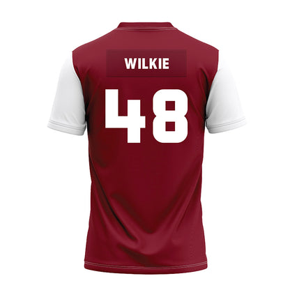 Colgate - NCAA Football : Carson Wilkie - Maroon Premium Football Jersey-1