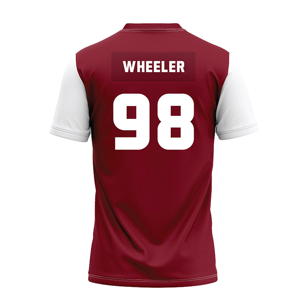 Colgate - NCAA Football : Bryce Wheeler - Maroon Premium Football Jersey-1